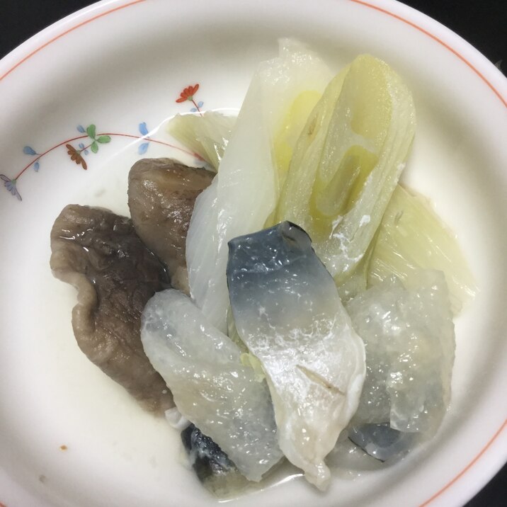 フグの皮の白だし煮